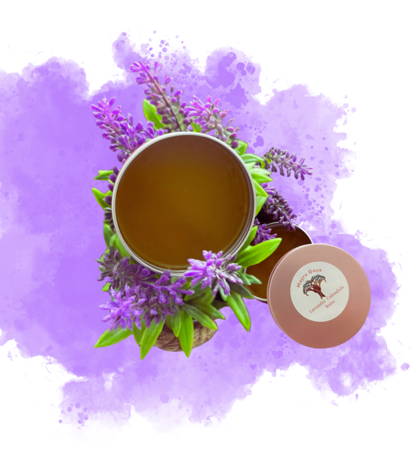 Handmade Organic Olive Oil Balm con Caléndula y Lavanda