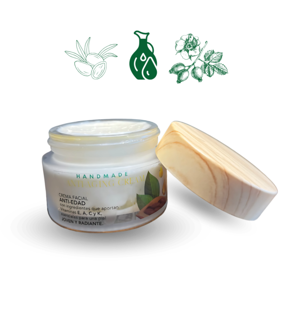 WHIPPED TALLOW LAVANDA anti Age original Handmade Anti-Aging Cream con Aceite de Argán y Rosa Mosqueta